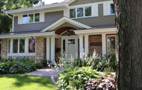 Portico and Exterior, Edina