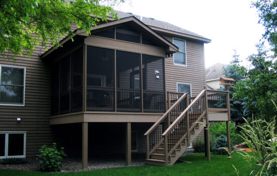 Screened Porch and Deck, Plymouth