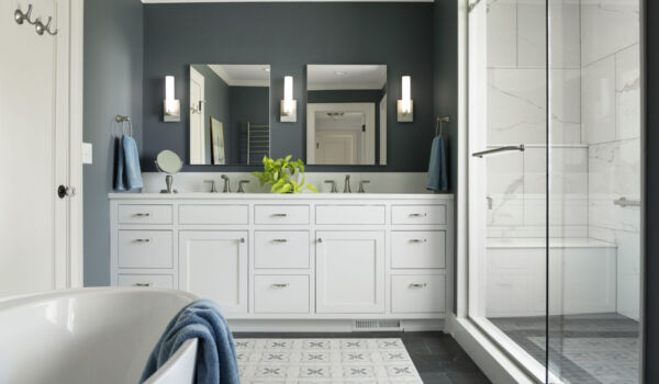 Remodeled bathroom